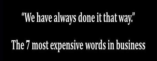 The most expensive 7 Words in business